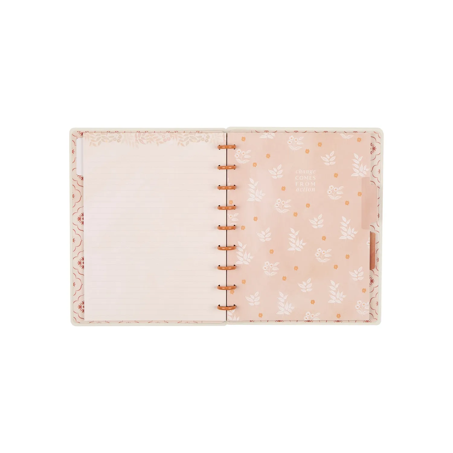 Happy Planner Dune Hues carnet pointillé Classic 60 feuilles