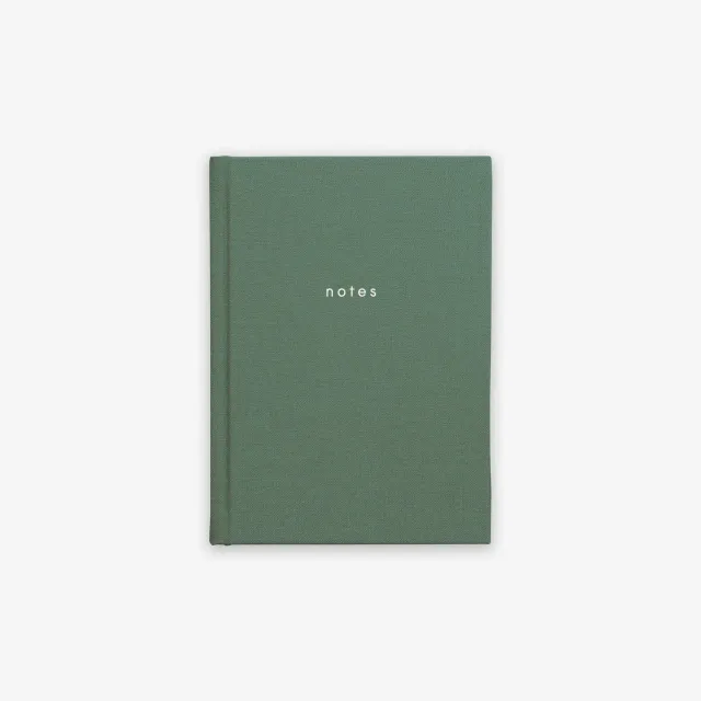 Kartotek Notes Misty Green carnet rigide vert ligné