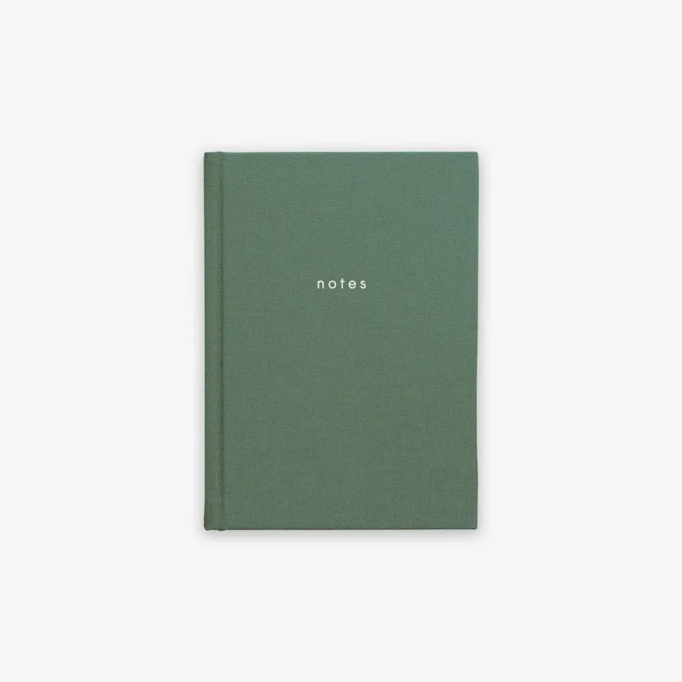 Kartotek Notes Misty Green carnet rigide vert ligné