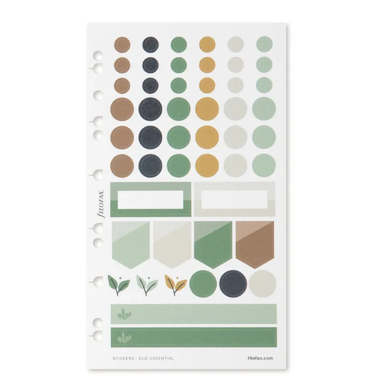 Filofax Eco Essential stickers agenda A5 Personal