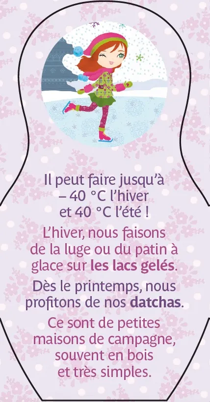 Frigobloc Minimiki surprise Lena en Russie boîte collector 4 ans