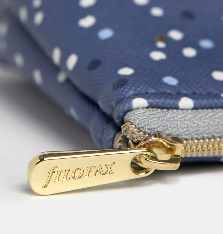 Filofax Indigo trousse à stylos Frost zippée