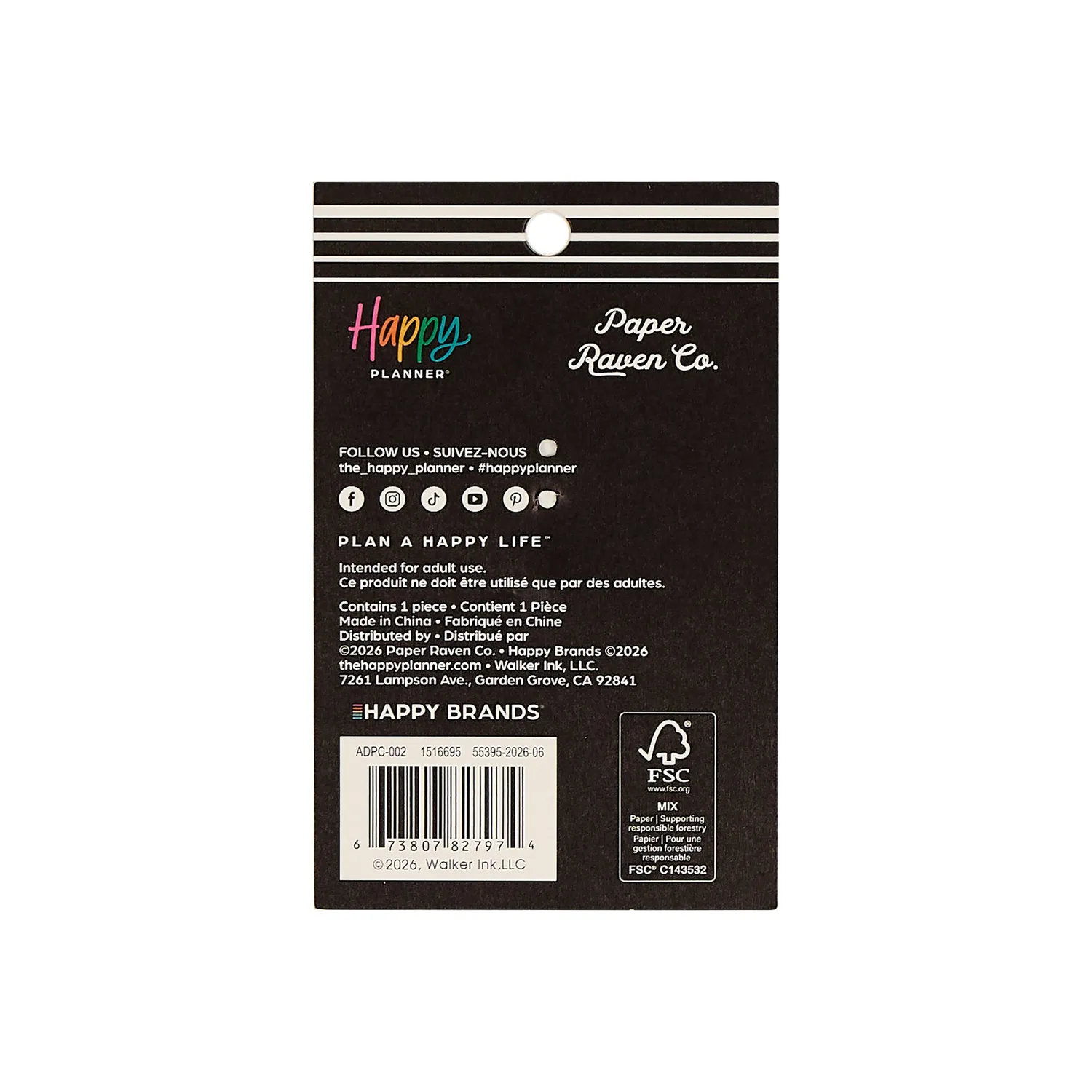 Happy Planner Coffee Cup breloque tasse similicuir