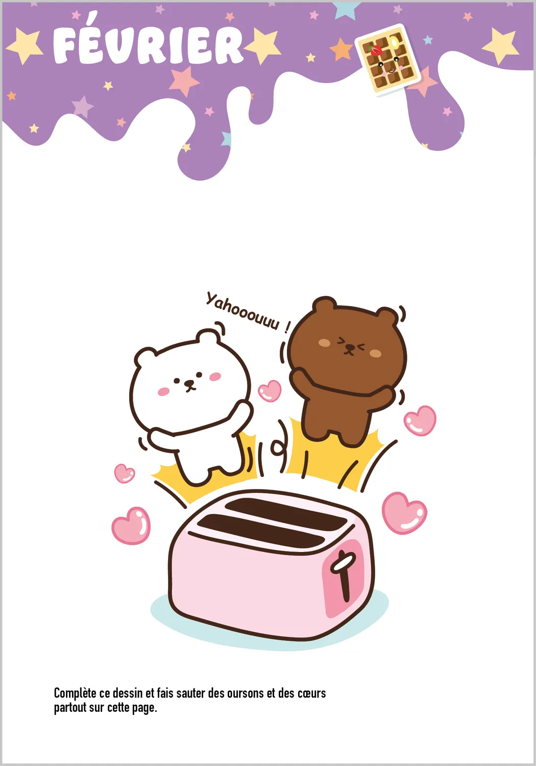 Frigobloc DIY Kawaii agenda scolaire 2023-2024 à customiser