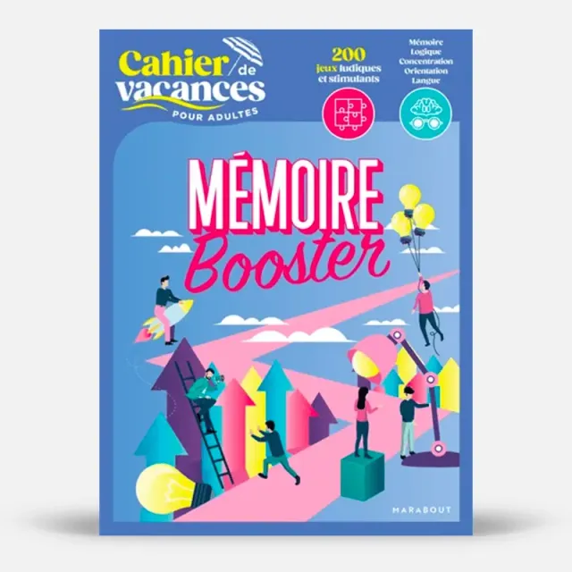 My365 Mémoire booster cahier de vacances jeux