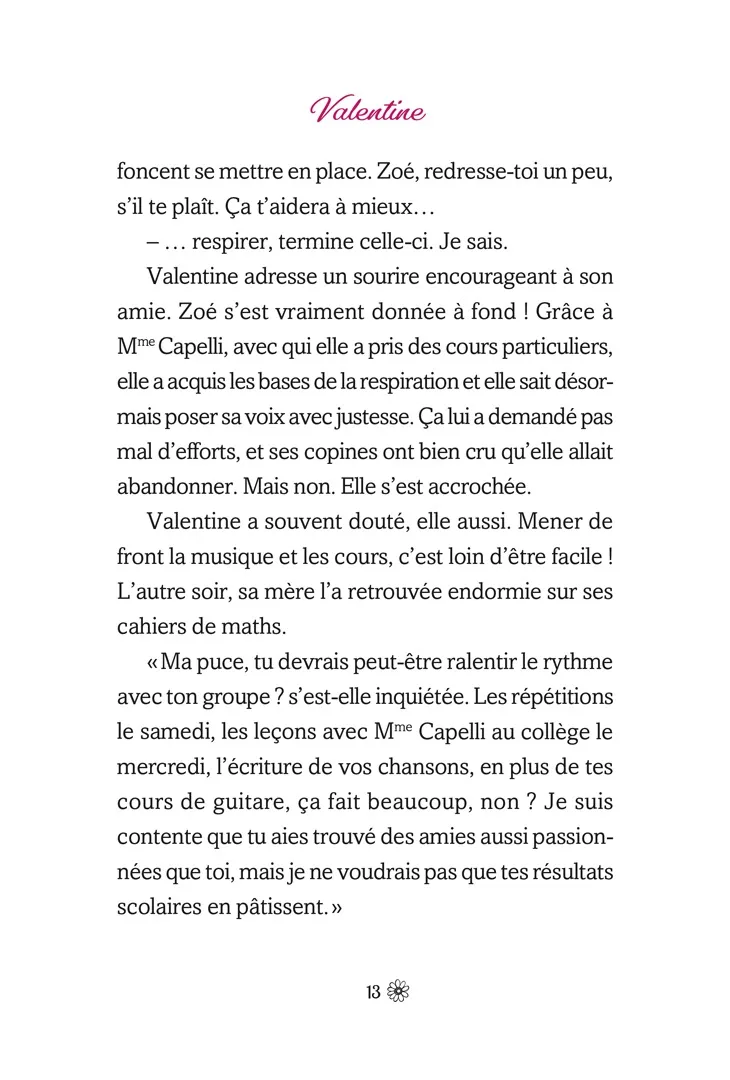 Frigobloc Coeur de Pop Tome 2 Première chanson roman 8-12 ans