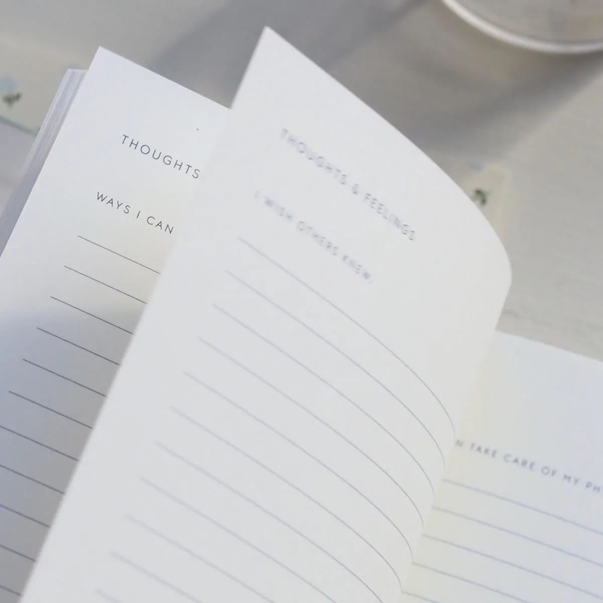 Kartotek Grief Journal carnet deuil vert sauge