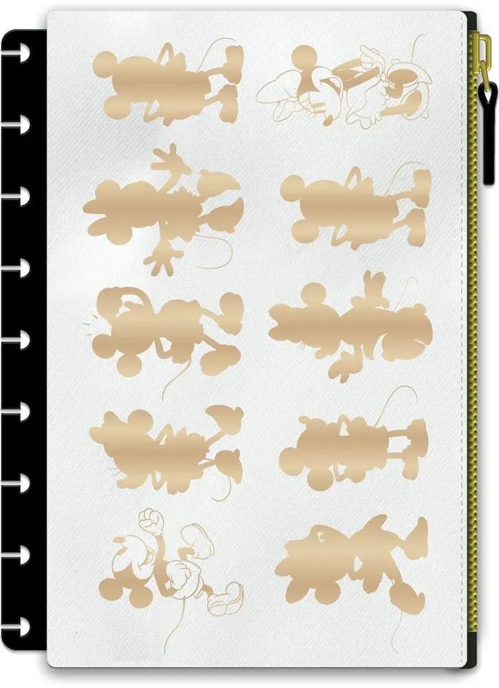 Happy Planner Mickey Minnie trousse à crayons à anneaux