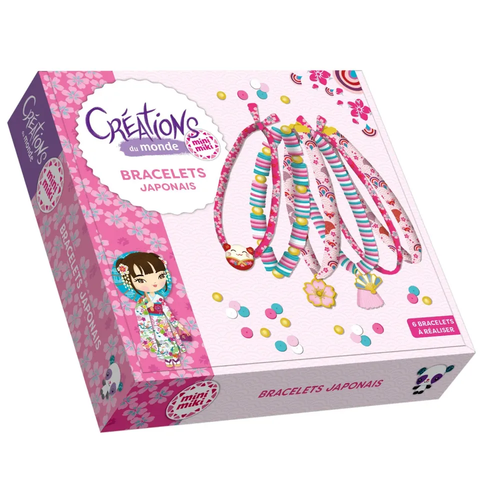 Minimiki Bracelets Japonais coffret créatif 6 bracelets