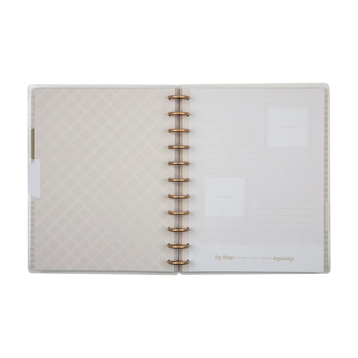 Happy Planner Pure Joy Baby journal photo Big 80 feuilles bébé