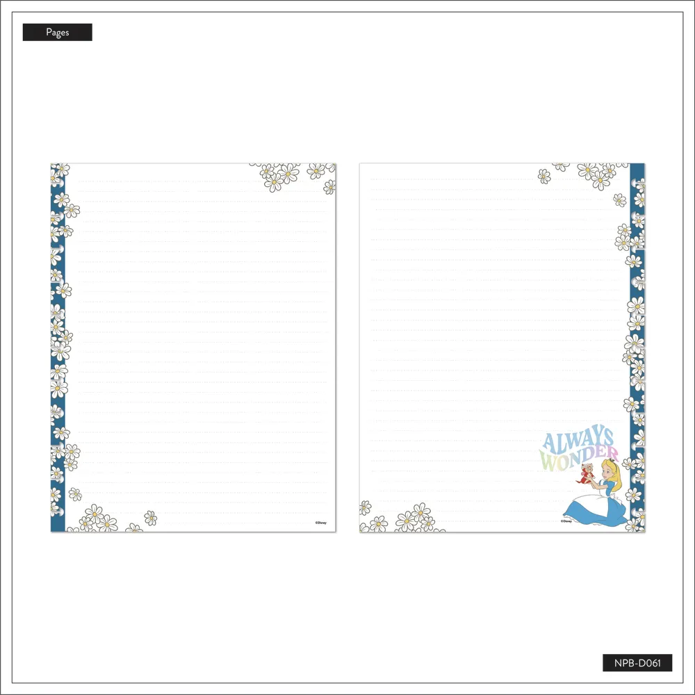 Me & my big ideas Alice Curious Big carnet pointillé 60 feuilles