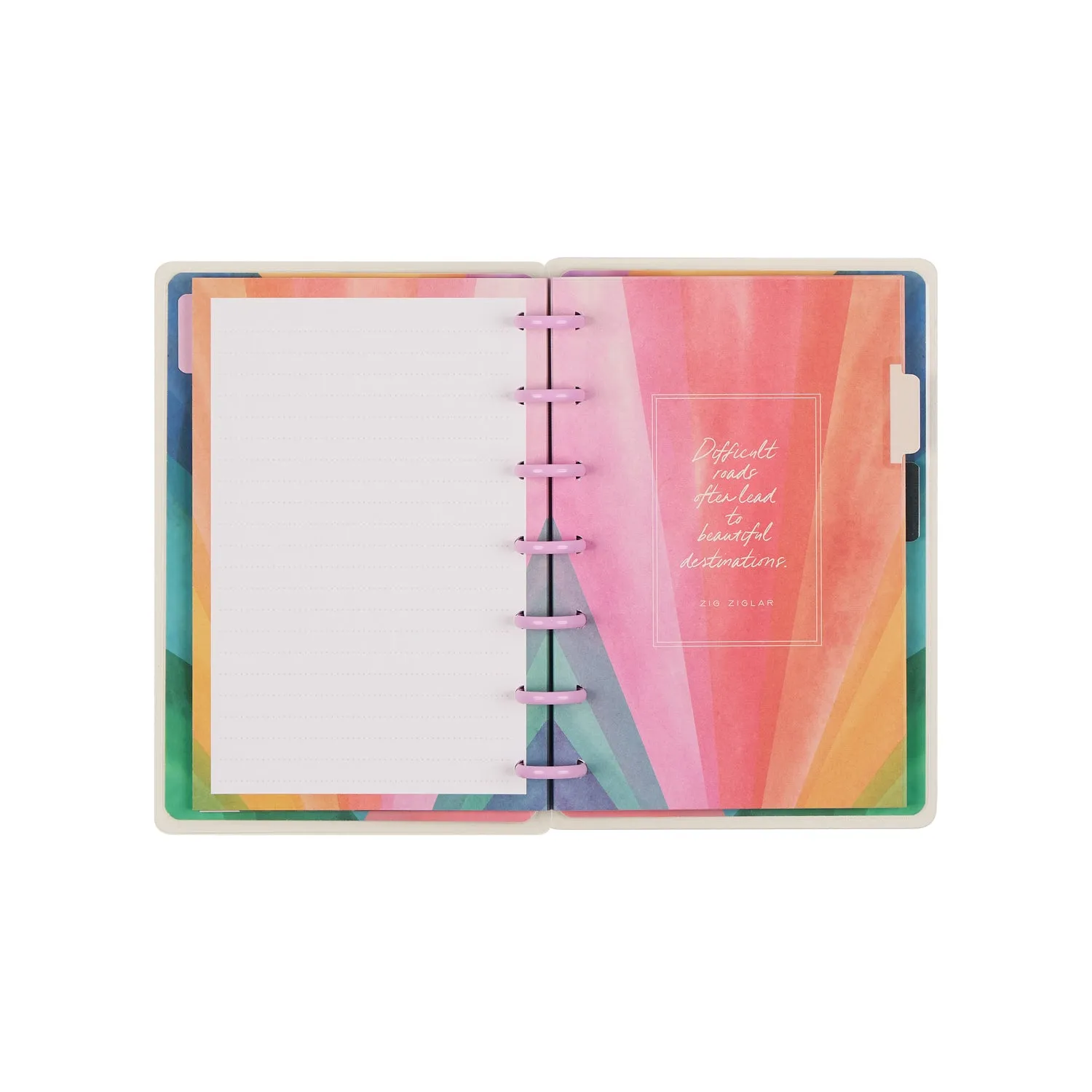 Happy Planner Floral Energy carnet mini pointillé 60 feuilles