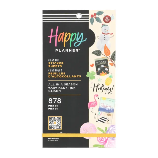 Happy Planner All in a Season stickers 878 pcs saisons