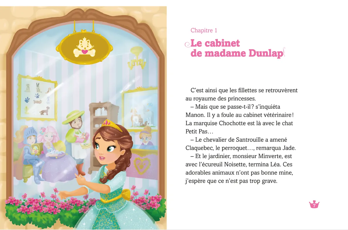 Frigobloc Apprenties vétérinaires Tome 12 roman princesses dès 6 ans