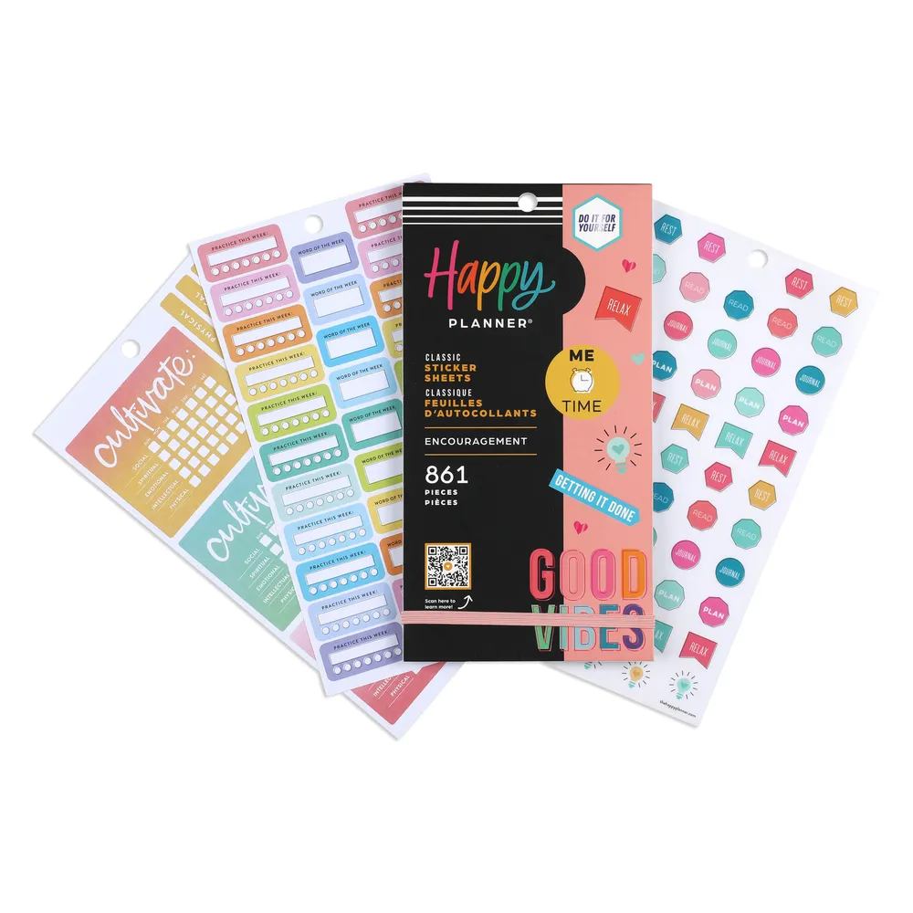 Happy Planner Encouragement stickers x861 motivation