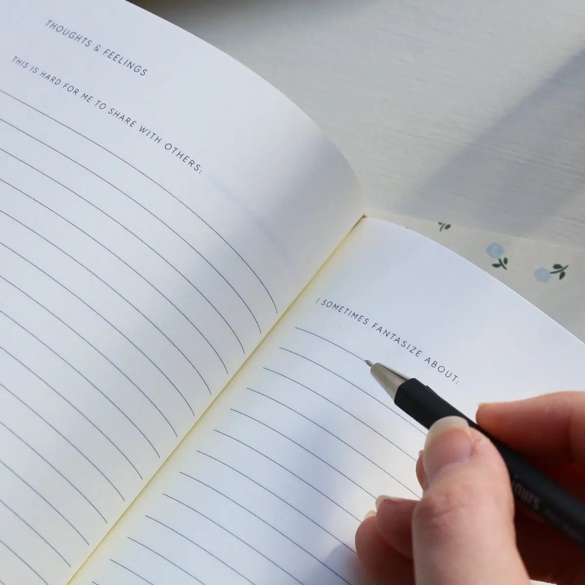 Kartotek Grief Journal carnet deuil vert sauge