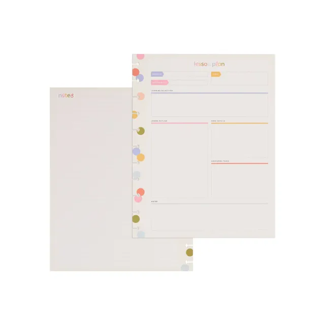 Happy Planner School Doodles papier Big 40 lecons ecole