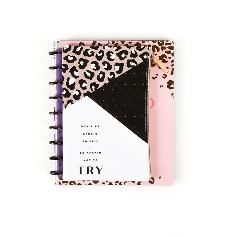 Me & my big ideas Wild Styled Classic trousse snap léopard