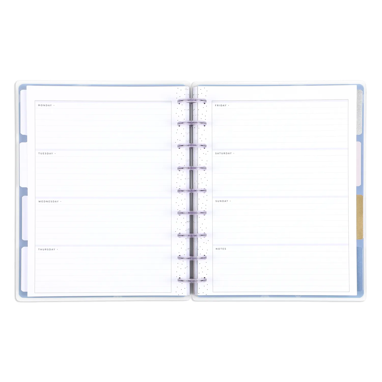 Happy Planner Canyon Sunrise agenda horizontal Classic 12 mois
