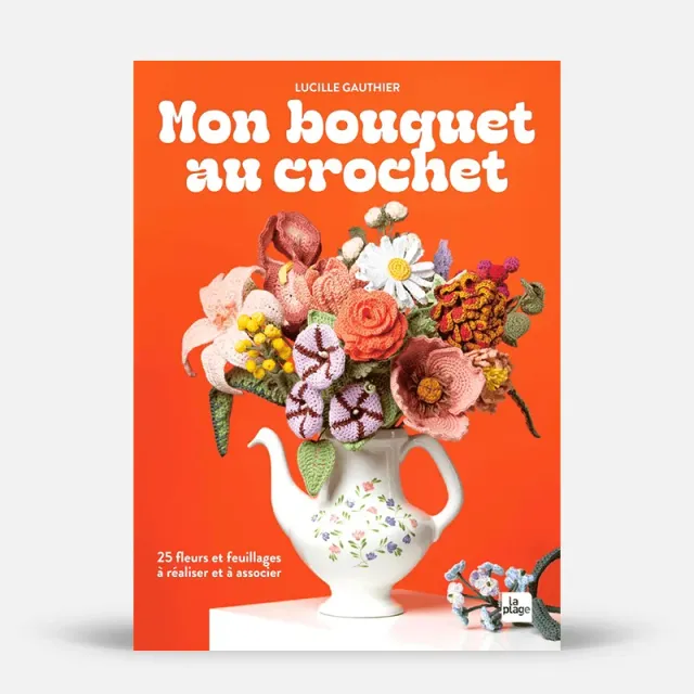 My365 Mon bouquet au crochet livre fleurs au crochet