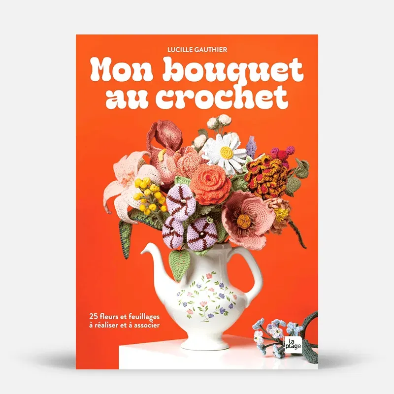 My365 Mon bouquet au crochet livre fleurs au crochet
