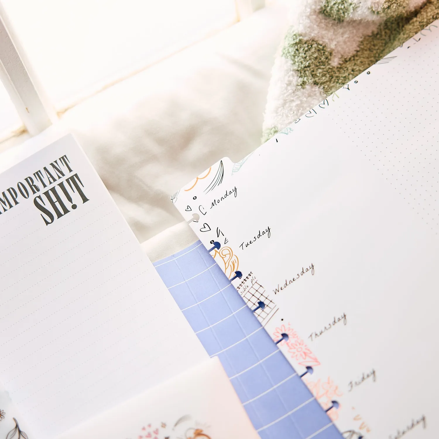 Happy Planner Pajama Plans Big kit extension planner