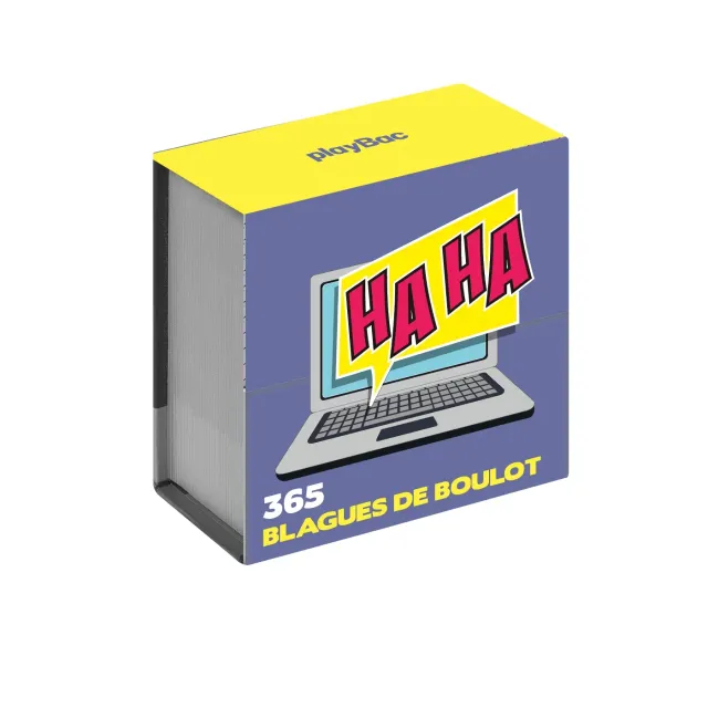 Frigobloc 365 blagues de boulot mini calendrier humour bureau
