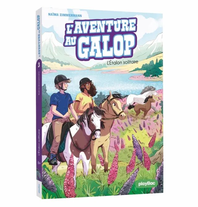 Frigobloc L'Aventure au Galop Tome 3 roman étalon solitaire 8 ans