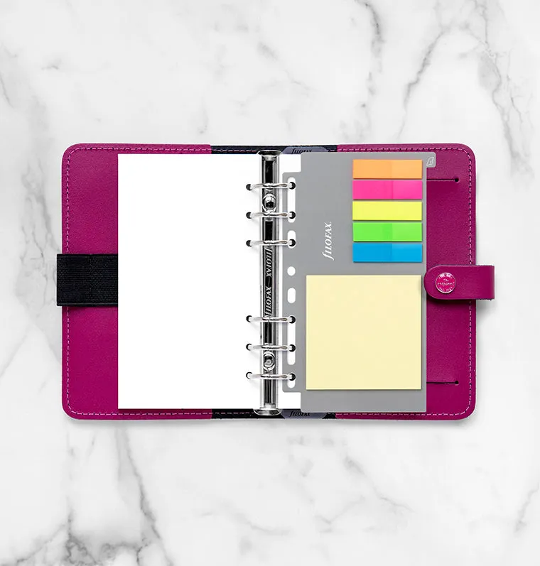 Filofax Classic mémo adhésif large 6 couleurs