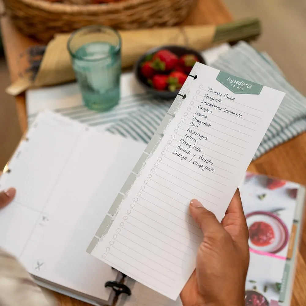 Happy Planner Ingredients Skinny Classic recharge 60 feuilles lignées