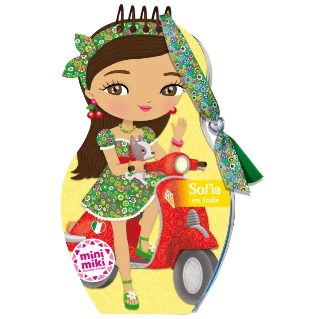 Frigobloc Minimiki carnet créatif Sofia en Italie bracelet