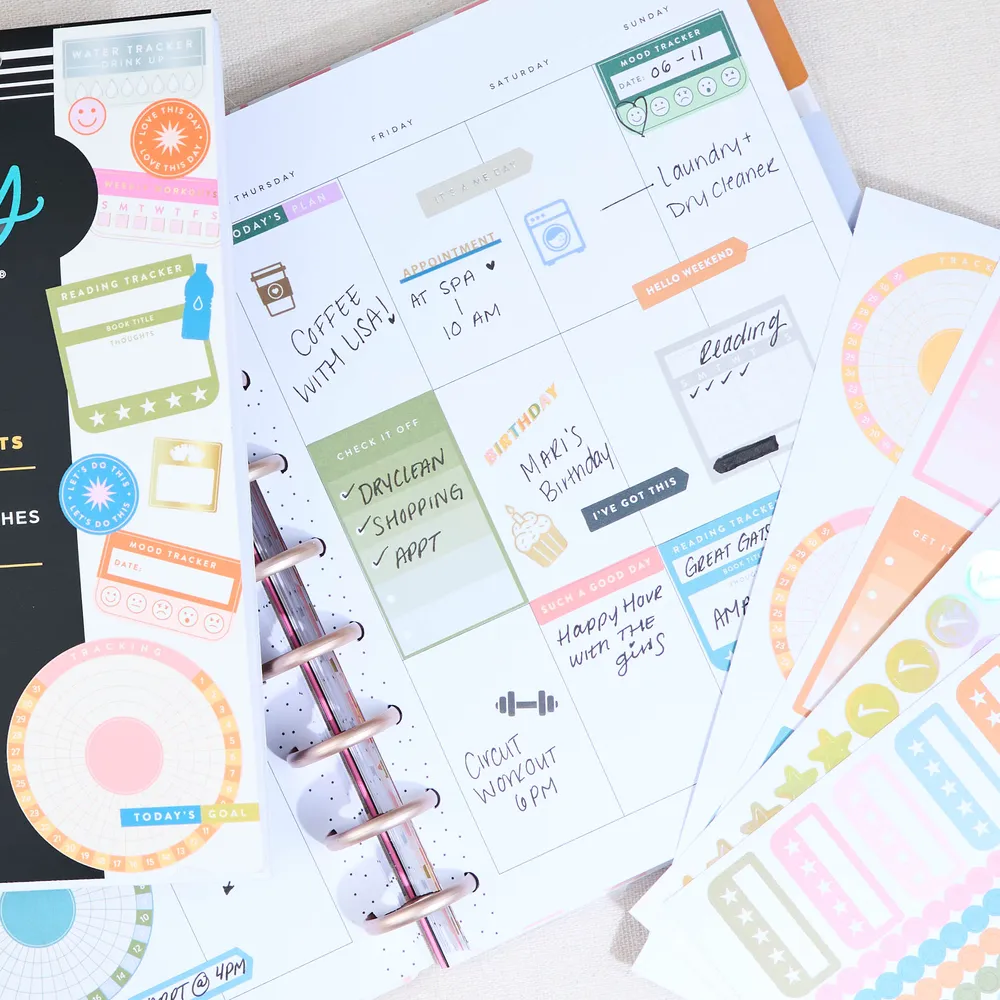 Happy Planner Check It Off stickers checklist 1448 pièces